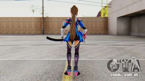 Samurai Girl para GTA San Andreas