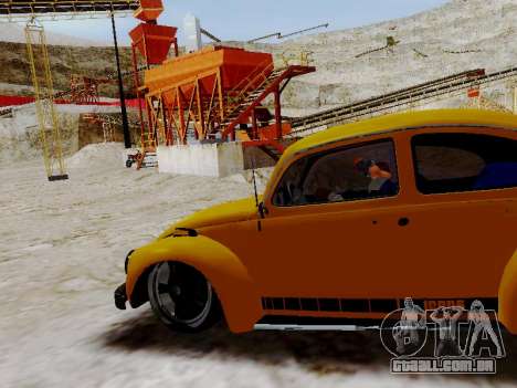 Volkswagen Fusca 1975 Jeans Edição Personalizada para GTA San Andreas