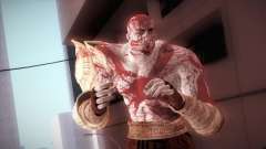 God Of War 3 Kratos Blood para GTA San Andreas