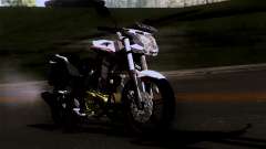 Yamaha Vixion Advance Lominous White para GTA San Andreas