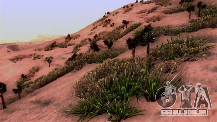 Real textura da vegetação para GTA San Andreas