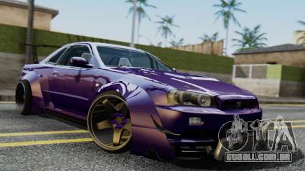 Nissan Skyline GT-R R34 Battle Machine para GTA San Andreas