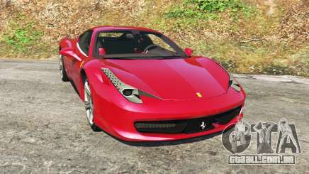 Ferrari 458 Italia v0.9.4 para GTA 5