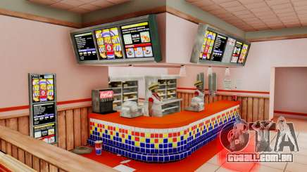 Real de fast food para GTA San Andreas