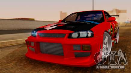 Nissan Skyline R34 Drift Monkey para GTA San Andreas