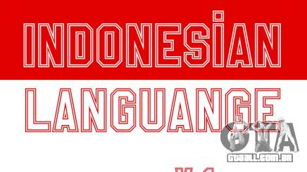 Indonésio Legenda (Em Jogo Único) para GTA San Andreas