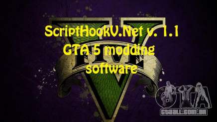 ScriptHookV.NET v.1.1 para GTA 5