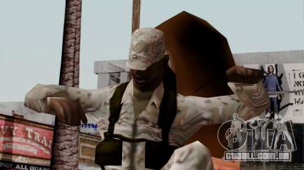 O Africano soldado Americano Multicam para GTA San Andreas