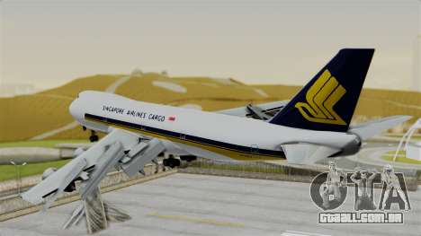 Boeing 747 Singapore Cargo para GTA San Andreas