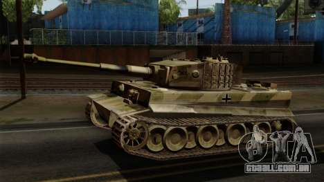 Panzerkampfwagen VI Ausf. E Tiger No Interior para GTA San Andreas