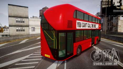 Wrightbus New Routemaster Go Ahead London para GTA 4