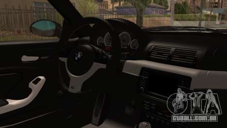 BMW M3 E46 2005 Stock para GTA San Andreas