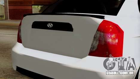 Hyundai Accent para GTA San Andreas