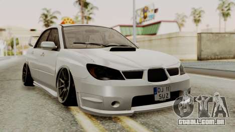 Subaru Impreza WRX STI HQ para GTA San Andreas