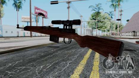 Gewehr 43 ZF from Battlefield 1942 para GTA San Andreas