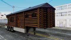 Scania Showtrailer Log Cabin para GTA San Andreas
