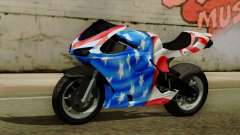 Bati America Motorcycle para GTA San Andreas