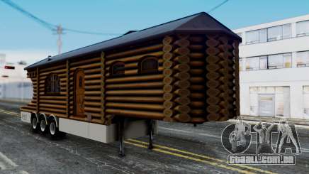 Scania Showtrailer Log Cabin para GTA San Andreas