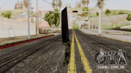 Nova faca de camo para GTA San Andreas