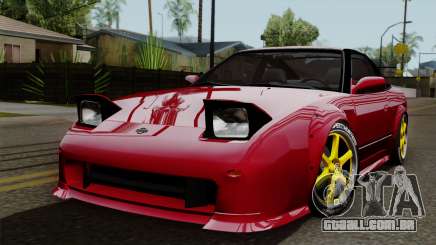 Nissan 180SX Street Golden Rims para GTA San Andreas