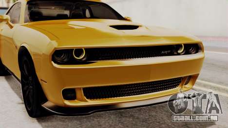 Dodge Challenger SRT Hellcat 2015 IVF PJ para GTA San Andreas