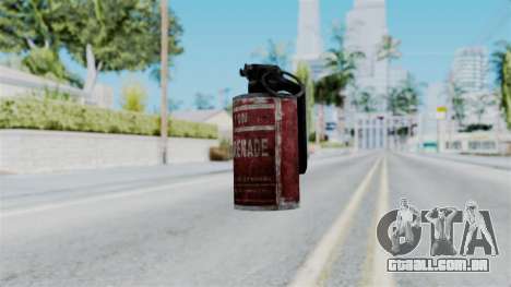 Molotov Cocktail from RE6 para GTA San Andreas