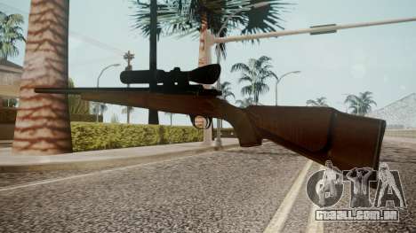 Low Poly Hunting Rifle para GTA San Andreas