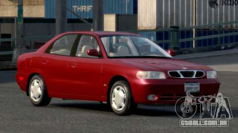 Daewoo Nubira I Sedan SX USA 1999 para GTA 4