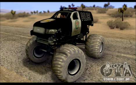 The Police Monster Trucks para GTA San Andreas