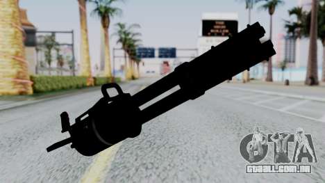 M134 Minigun para GTA San Andreas
