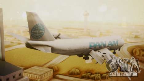 Boeing 747-100 Pan Am Clipper Juan T. Trippe para GTA San Andreas