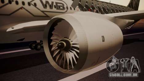 Airbus 350-900XWB MSN2 Carbon Livery para GTA San Andreas