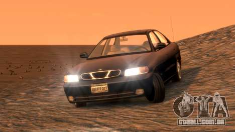 Daewoo Nubira I Sedan SX USA 1999 para GTA 4