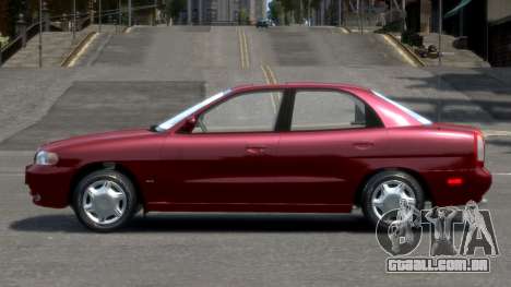 Daewoo Nubira I Sedan SX USA 1999 para GTA 4