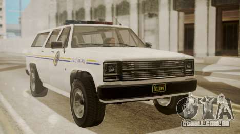 GTA 5 Declasse Rancher XL Police IVF para GTA San Andreas
