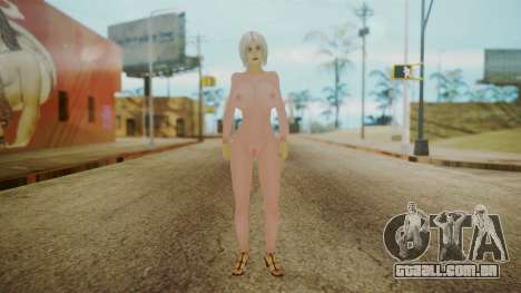 Gina in a Pink Bodysuit para GTA San Andreas