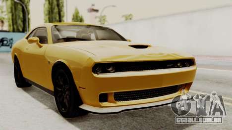 Dodge Challenger SRT Hellcat 2015 IVF PJ para GTA San Andreas