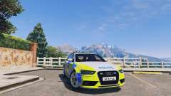 Audi A4 Avant 2013 British Police para GTA 5