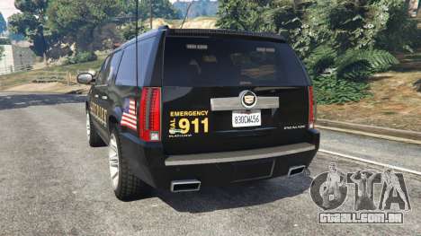 Cadillac Escalade ESV 2012 Police