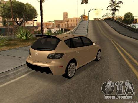 Mazda 3 MPS Tunable para GTA San Andreas