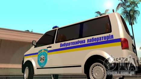 Volkswagen Transporter Campo Minado Ucrânia para GTA San Andreas