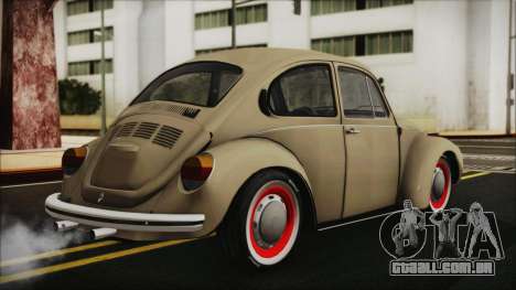 Volkswagen Beetle 1973 para GTA San Andreas
