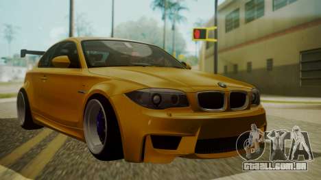 BMW 1M E82 without Sunroof para GTA San Andreas