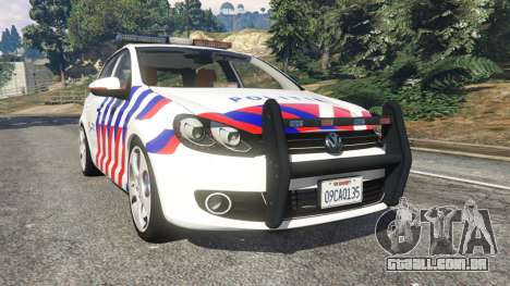 Volkswagen Golf Mk6 Dutch Police