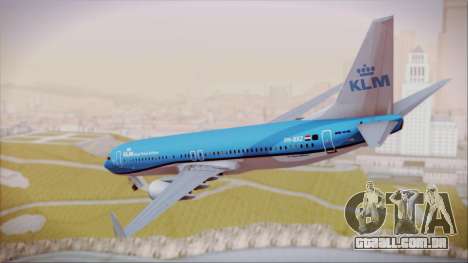 Boeing 737-800 KLM Royal Dutch Airlines para GTA San Andreas