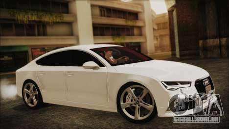 Audi RS7 Sportback 2015 para GTA San Andreas