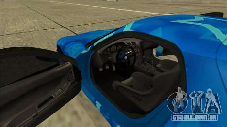 Mazda RX-7 Drift Blue Star para GTA San Andreas