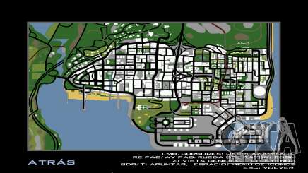 HD Radar Mapa para GTA San Andreas