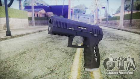 GTA 5 Combat Pistol v2 - Misterix 4 Weapons para GTA San Andreas