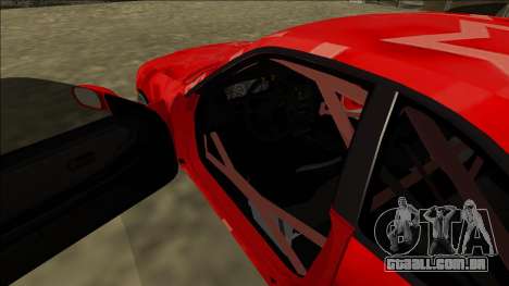 Nissan Skyline R33 Drift Red Star para GTA San Andreas